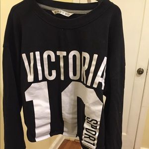 Victoria's Secret sports crop sweater top